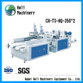 1 PP Plastic Bag Machine with Feeding/Sealing/Cutting/Punching/Output/Printting for Running in One Unit